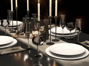 configuraci&oacute;n de la mesa r1 Modelo 3D