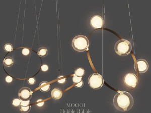 moooi hubble bubble lights-n2 3D Model