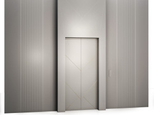 modern elevator bs 3D Model