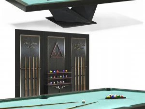 billiards 3D Model