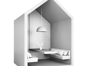 treehouse cabin Modelo 3D
