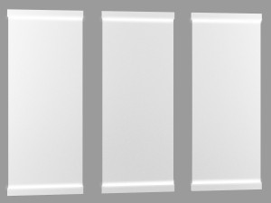 glass partition-laser lights Model 3D