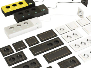 prese interruttori Modello 3D
