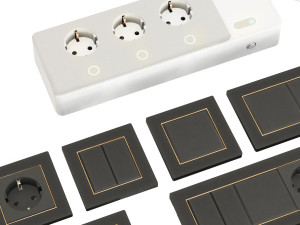 sockets switchs 3D Model