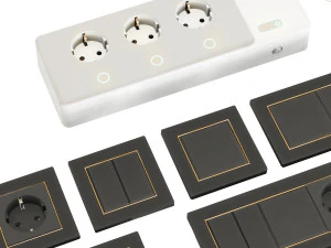 prese interruttori Modello 3D