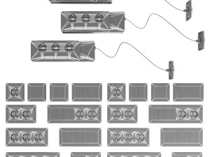sockets switchs 3D Model