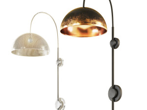 wall light dome light 3D Model