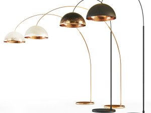 floor light - dome light Modelo 3D