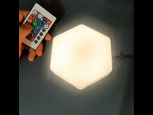 hexagonal light 3D-Druckmodell