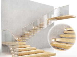Stairs01 3D Model