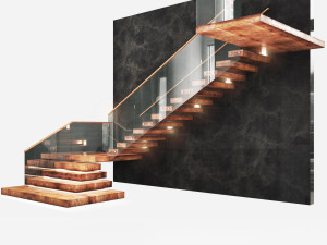 Stairs 02 3Dモデル