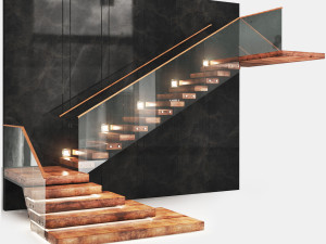 Stairs 02 3Dモデル
