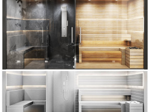 Sauna 3D 模型