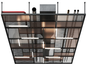 Industrial ceiling Modelo 3D