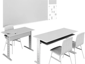 Classroom 3D Model