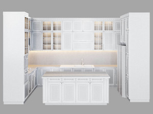 Kitchen classic 3D Model