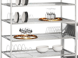 Restaurant Equipment02 commercial kitchen 3D-Modell