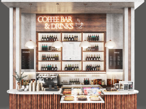 Cafe06 3D-Modell