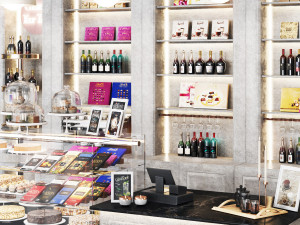 Cafe07 pastry Modello 3D