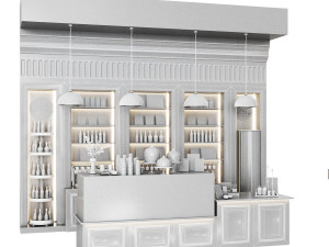 Cafe07 pastry Modello 3D