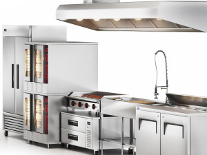 Restaurant Equipment03 commercial kitchen 3D 모델
