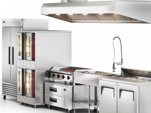 Ristorante Equipment03 cucina commerciale Modello 3D