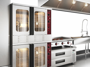 Restaurant Equipment03 commercial kitchen 3D 모델