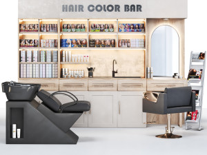 Hair Color bar-Hair Dye Modèle 3D