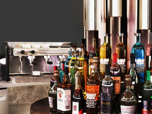 Caffetteria-Round Bar cocktailbar Modello 3D