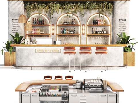 Bohemian Cafe 015 3D Model