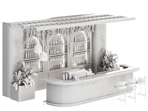 Bohemian Cafe 015 3D Model