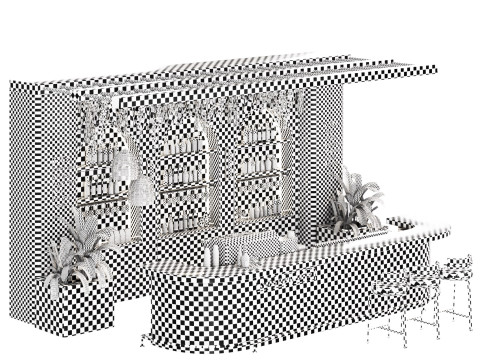 Bohemian Cafe 015 3D-Modell