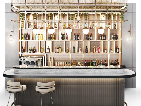 Cafe restaurant N11 3D Model