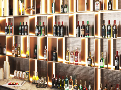 Caf&eacute;-restaurant N11 Modèle 3D