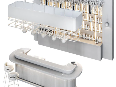 Caf&eacute;-restaurant N11 Modèle 3D