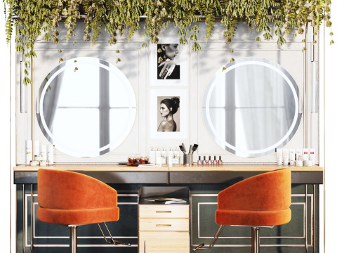 Beautysalon 12 hairdresser- barbershop Modèle 3D