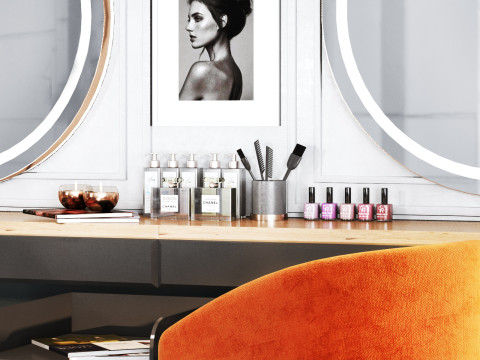 Beautysalon 12 hairdresser- barbershop Modèle 3D