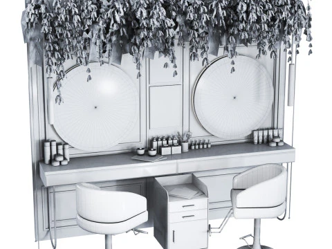 Beautysalon 12 Friseursalon 3D Modell