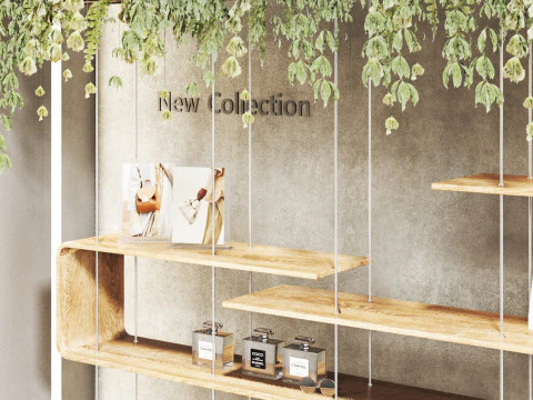 Store04 shop window 3D Model