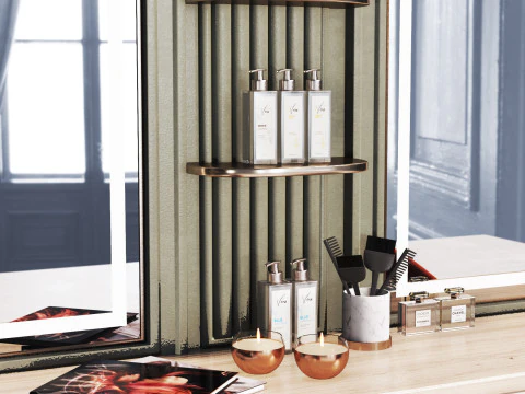 Classic Beautysalon014 3D Model
