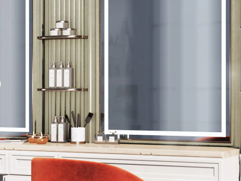 Classic Beautysalon014 3D Model