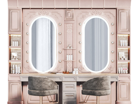 Beautysalon015 classic interior Modèle 3D