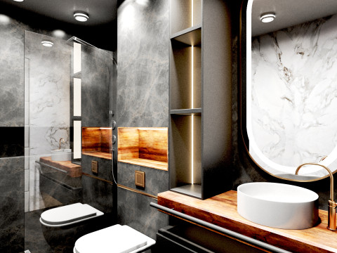 Apartment Interior Design Model 3D