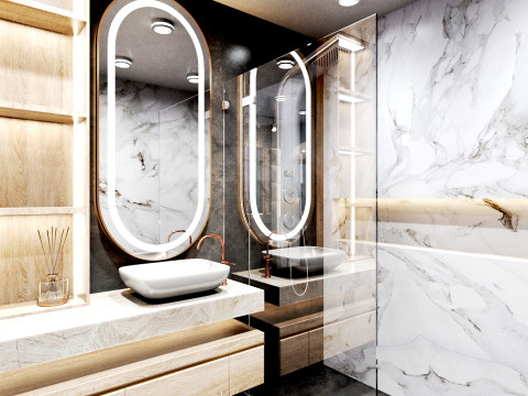 Apartment Interior Design Model 3D