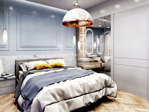 Apartment Interior Design Model 3D