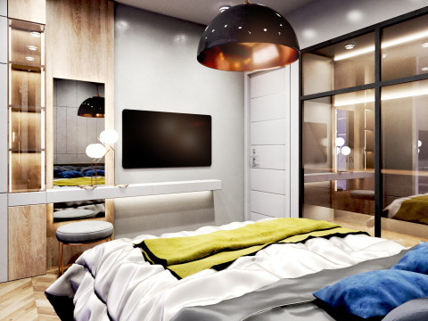 Apartment Interior Design Model 3D