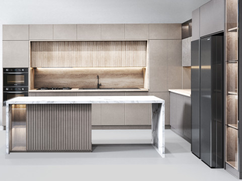 Kitchen N09 3D Model
