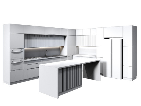 Kitchen N09 3D Model