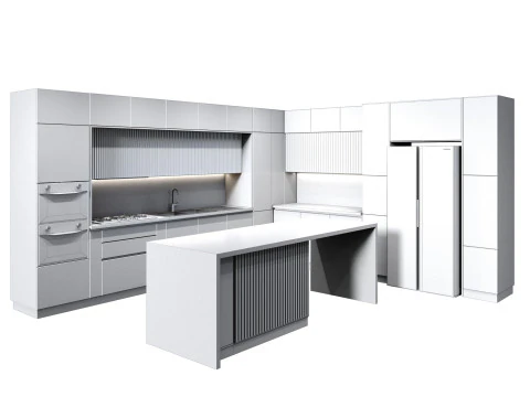 Kitchen N09 3D Model