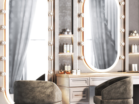 Beautysalon 16 hairdresser- barbershop Modello 3D